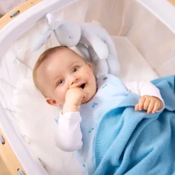 Couverture en cachemire - bleu de prusse