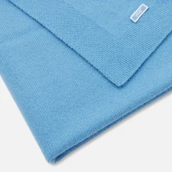 Couverture en cachemire - bleu de prusse