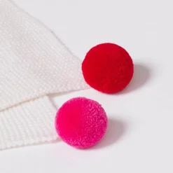 Couverture Love Maille collection solidaire - ecru