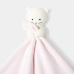 Doudou chat - rose pale jacadi