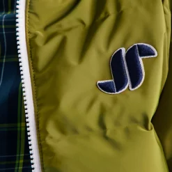 Doudoune à capuche enfant garçon - kaki