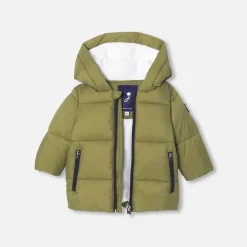 Doudoune bébé garçon - vert lichen