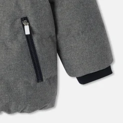 Doudoune enfant garçon - gris chine clair jacadi