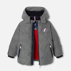Doudoune enfant garçon - gris chine clair jacadi