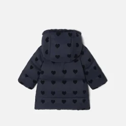 Doudoune mi-longue bébé fille - marine jacadi