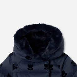 Doudoune mi-longue bébé fille - marine jacadi