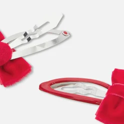 Duo de barrettes bébé fille - rouge jacadi