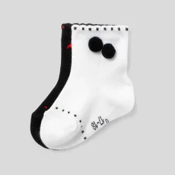 Duo de chaussettes bébé fille