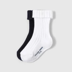 Duo de chaussettes bébé garçon - multicolore