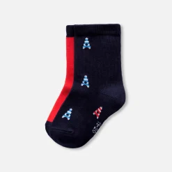 Duo de chaussettes bébé garçon - multicolore