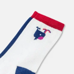 Duo de chaussettes bébé garçon - marine/multicolore