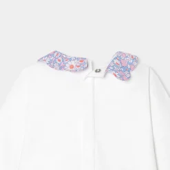 Ensemble bébé fille en double jersey - blanc jacadi