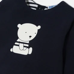 Ensemble confort bébé - marine/ecru