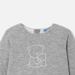 Ensemble confort bébé en jersey - gris chine clair jacadi