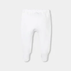 Ensemble confort bébé fille en double jersey - blanc jacadi