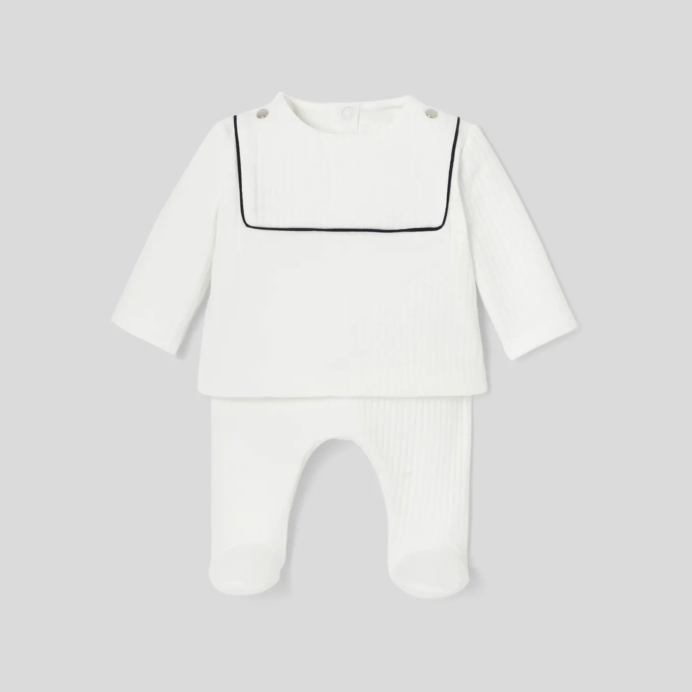Ensemble confort bébé garçon - blanc jacadi