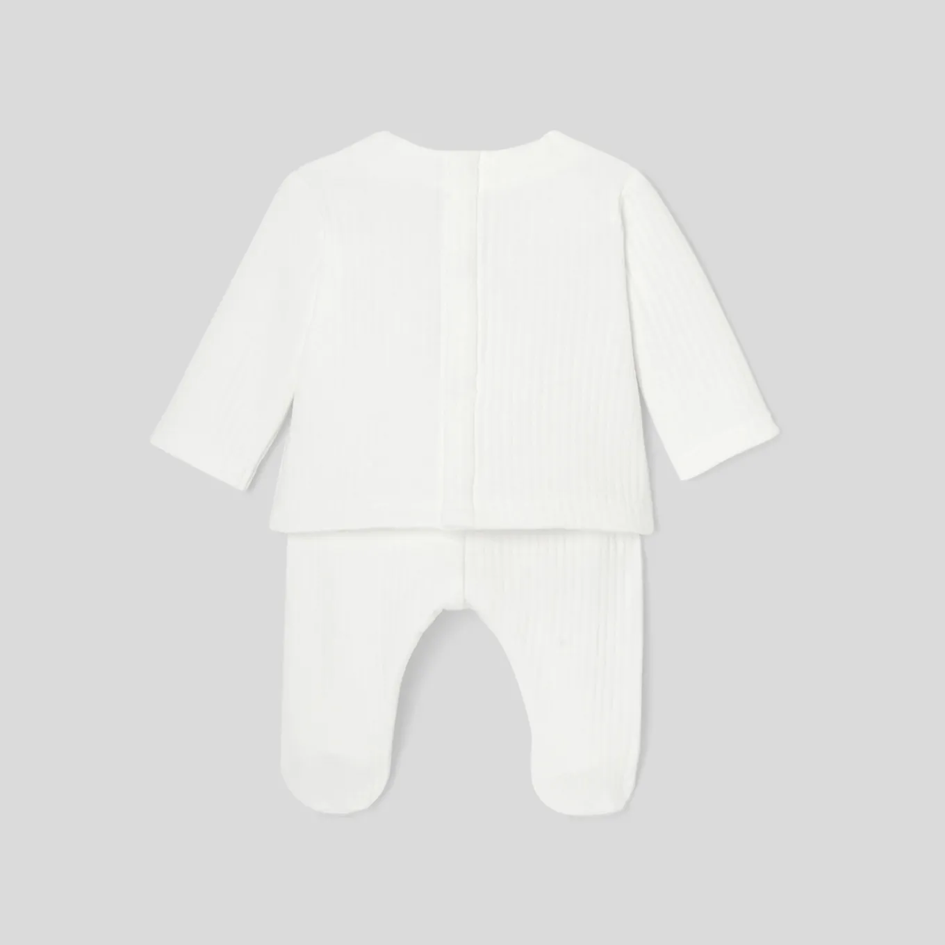 Ensemble confort bébé garçon - blanc jacadi