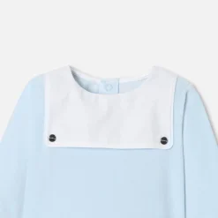 Ensemble confort bébé garçon - bleu pale