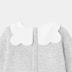 Ensemble pantalon bébé fille - gris chine clair jacadi