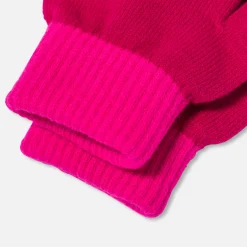 Gants enfant fille - rose/multicolore