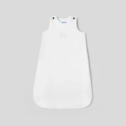 Gigoteuse 0-6 mois en velours - blanc jacadi
