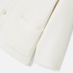 Gilet bébé garçon cérémonie - blanc doux jacadi