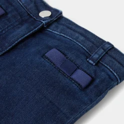 Jean confort bébé fille - bleu denim
