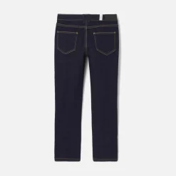 Jean droit enfant garçon - denim fonce