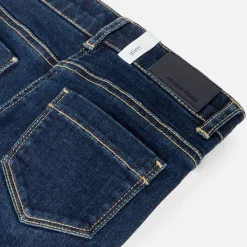 Jean slim enfant fille - denim fonce