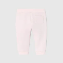 Jogging bébé fille en molleton - rose poudre jacadi