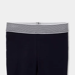 Legging enfant fille en piqué de coton - marine jacadi