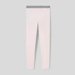 Legging enfant fille en piqué de coton - rose poudre jacadi