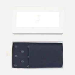 Lot de 2 paires de collants enfant fille - marine jacadi