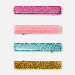 Lot de pinces enfant fille - multicolore