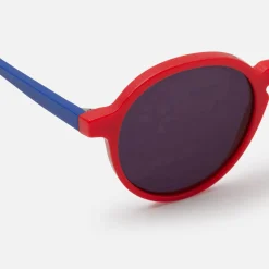 Lunettes de soleil enfant - marine/rouge