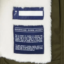 Manteau bébé garçon en nylon - kaki