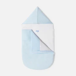 Nid d'ange en lin - celeste jacadi