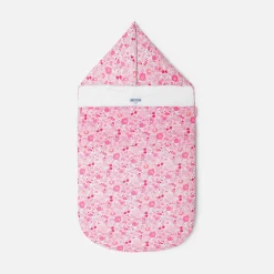 Nid d'ange en tissu Liberty - rose/multicolore