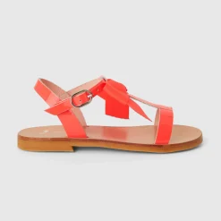 Nu-pieds enfant fille - rose fluo