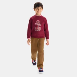 Pantalon en twill enfant garçon - mastic