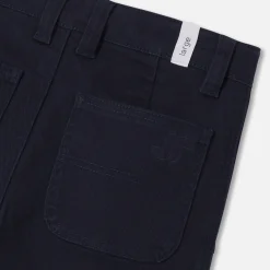 Pantalon en twill enfant garçon - acier