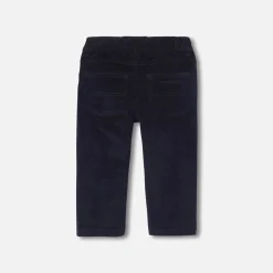 Pantalon en velours bébé garçon - marine jacadi