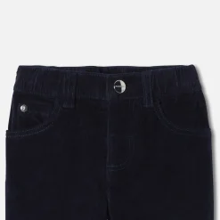 Pantalon en velours bébé garçon - marine jacadi