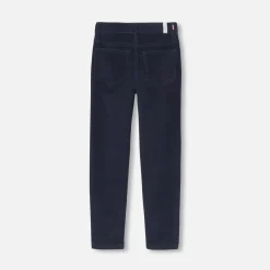 Pantalon en velours enfant garçon - marine jacadi