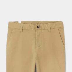 Pantalon slack enfant garçon - camel