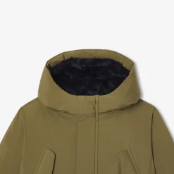 Parka enfant garçon - mastic