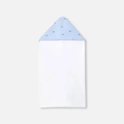 Parure de bain - blanc/bleu