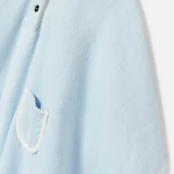 Peignoir de bain en éponge - blanc/multicolore