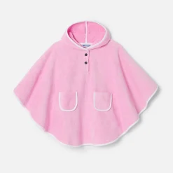 Peignoir de bain en éponge - rose moyen