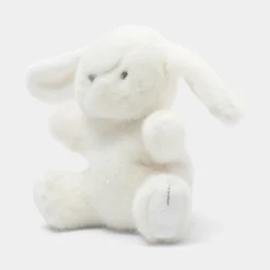 Peluche lapin mini - blanc doux jacadi